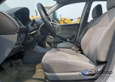 2002 Honda Civic Lx из США, поврежденный, VIN 2HGES16572H526571